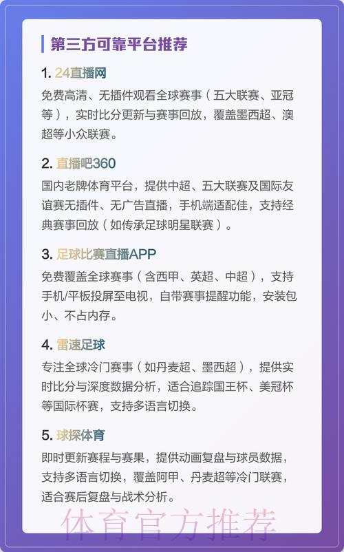世界杯全程直播：多平台观看渠道一览
